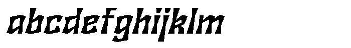 Disforma Black Italic FONT