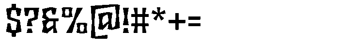 Disforma Black Font OTHER CHARS