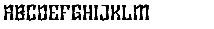 Disforma Black Font UPPERCASE