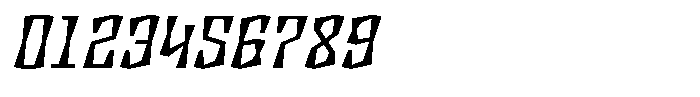Disforma Bold Italic Font OTHER CHARS