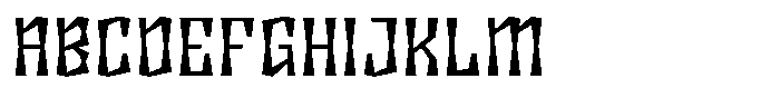Disforma Bold Font UPPERCASE