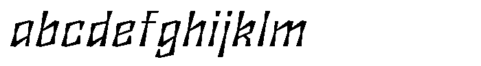 Disforma Italic FONT