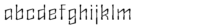 Disforma Light FONT