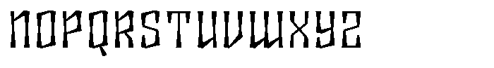 Disforma Regular Font UPPERCASE