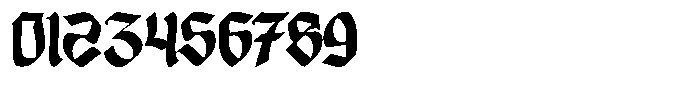 Disgored Font OTHER CHARS