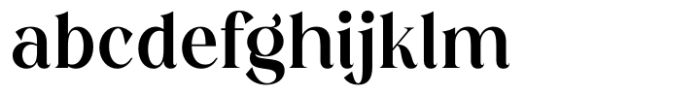 Dishta Bikailen Regular Font LOWERCASE