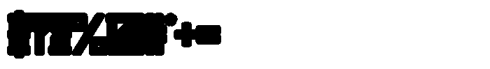 Disintegrator Outline Font OTHER CHARS