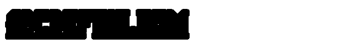 Disintegrator Outline FONT