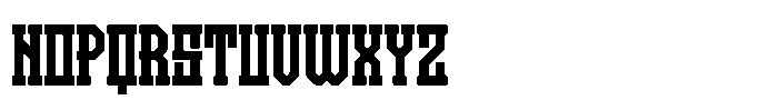 Disintegrator Regular Font UPPERCASE