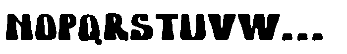 Diskrit Font UPPERCASE