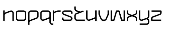 Dislope Display Regular Font LOWERCASE