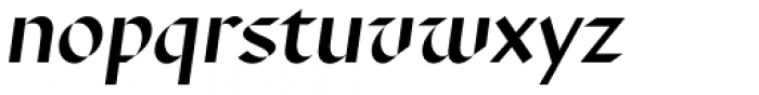 Displace 2.0 Bold Italic Font LOWERCASE