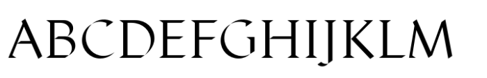 Displace Serif Regular Font UPPERCASE