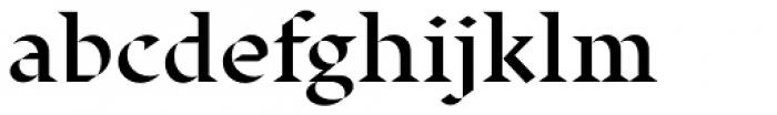 Displace Serif Semi Bold Font LOWERCASE