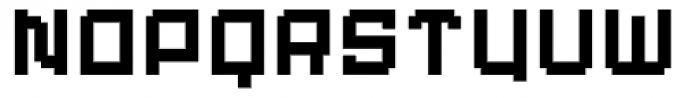 Displacement Weight Font UPPERCASE