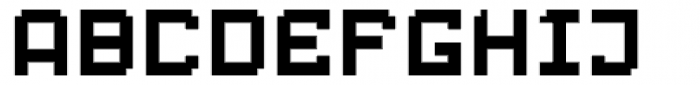 Displacement Weight Font LOWERCASE