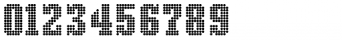 Display Dots Three Serif Font OTHER CHARS