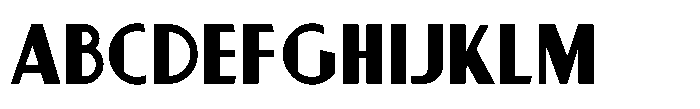 Display Letters JNL Regular FONT