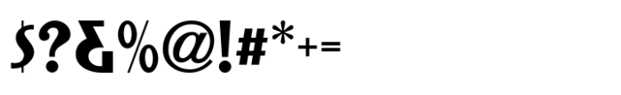 Display Nouveau JNL Regular Font OTHER CHARS