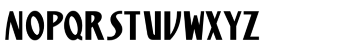 Display Nouveau JNL Regular Font UPPERCASE