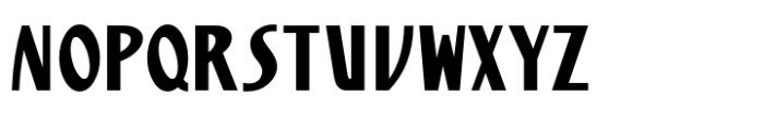 Display Nouveau JNL Regular Font LOWERCASE