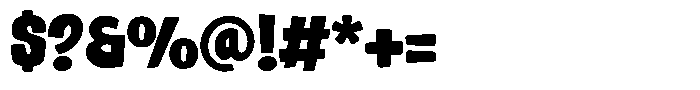 Dispol Font OTHER CHARS