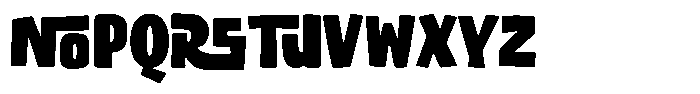 Dispol Font UPPERCASE