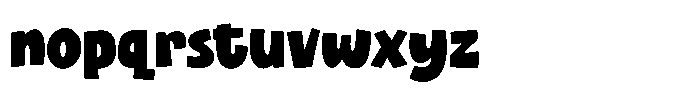 Dispol Font LOWERCASE