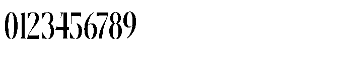 Disriete Regular Font OTHER CHARS