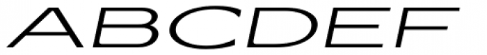 Distancia Thin Italic Font LOWERCASE