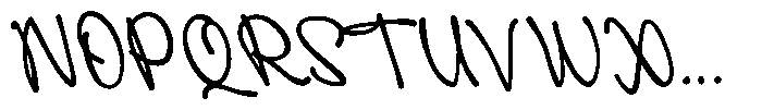 Distania Steffany Font UPPERCASE