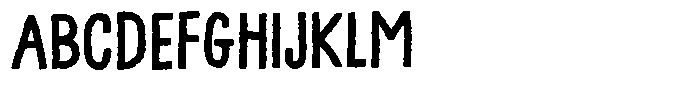 Distant Cloud Black Font UPPERCASE