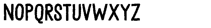 Distant Cloud Black Font UPPERCASE