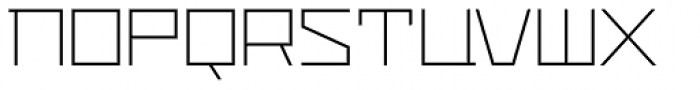 Distill Cond Thin Font LOWERCASE