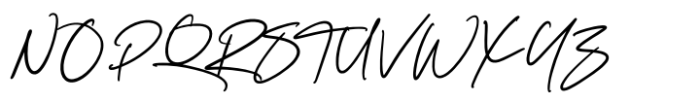 Distinct Style Script Font UPPERCASE