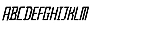 Distress Marker Italic Font UPPERCASE