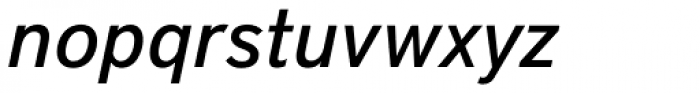 District Medium Italic Font LOWERCASE