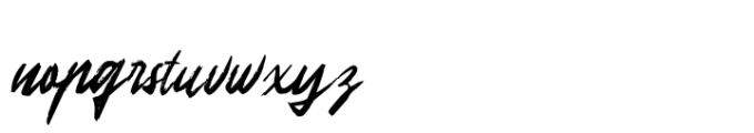 District Rogue Font LOWERCASE