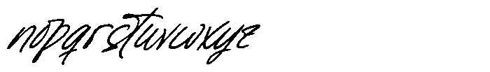 Distyan Stovilky Italic Font LOWERCASE