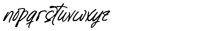 Distyan Stovilky Regular Font LOWERCASE