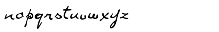 Diva Alternates Font LOWERCASE