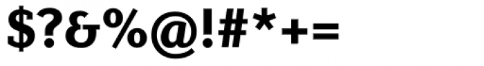 Diverda Serif Black Font OTHER CHARS