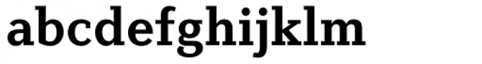 Diverda Serif Bold Font LOWERCASE
