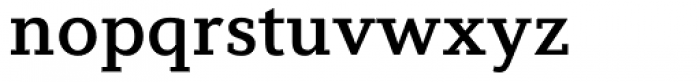 Diverda Serif Medium Font LOWERCASE