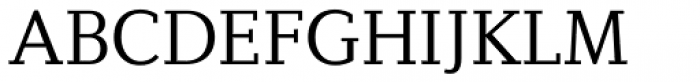 Diverda Serif Pro Light Font UPPERCASE