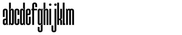 Diverge Variable Bold H900 Font LOWERCASE