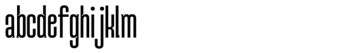 Diverge Variable Semi Bold H500 Font LOWERCASE