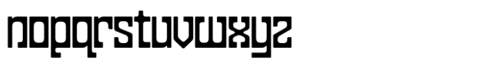 Dividente Bold Condensed Font LOWERCASE