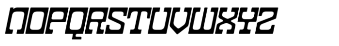 Dividente Bold Italic Font UPPERCASE