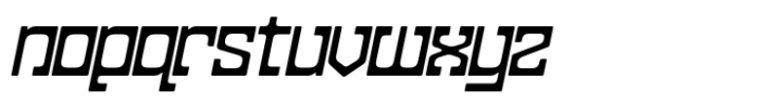 Dividente Bold Italic Font LOWERCASE